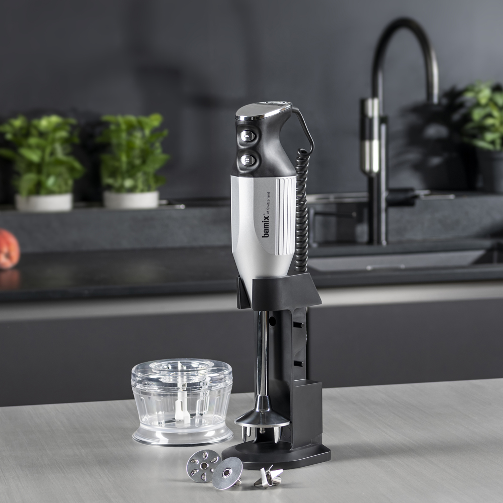 Bamix Bamix stavmikser deluxe 200W sølvgrå