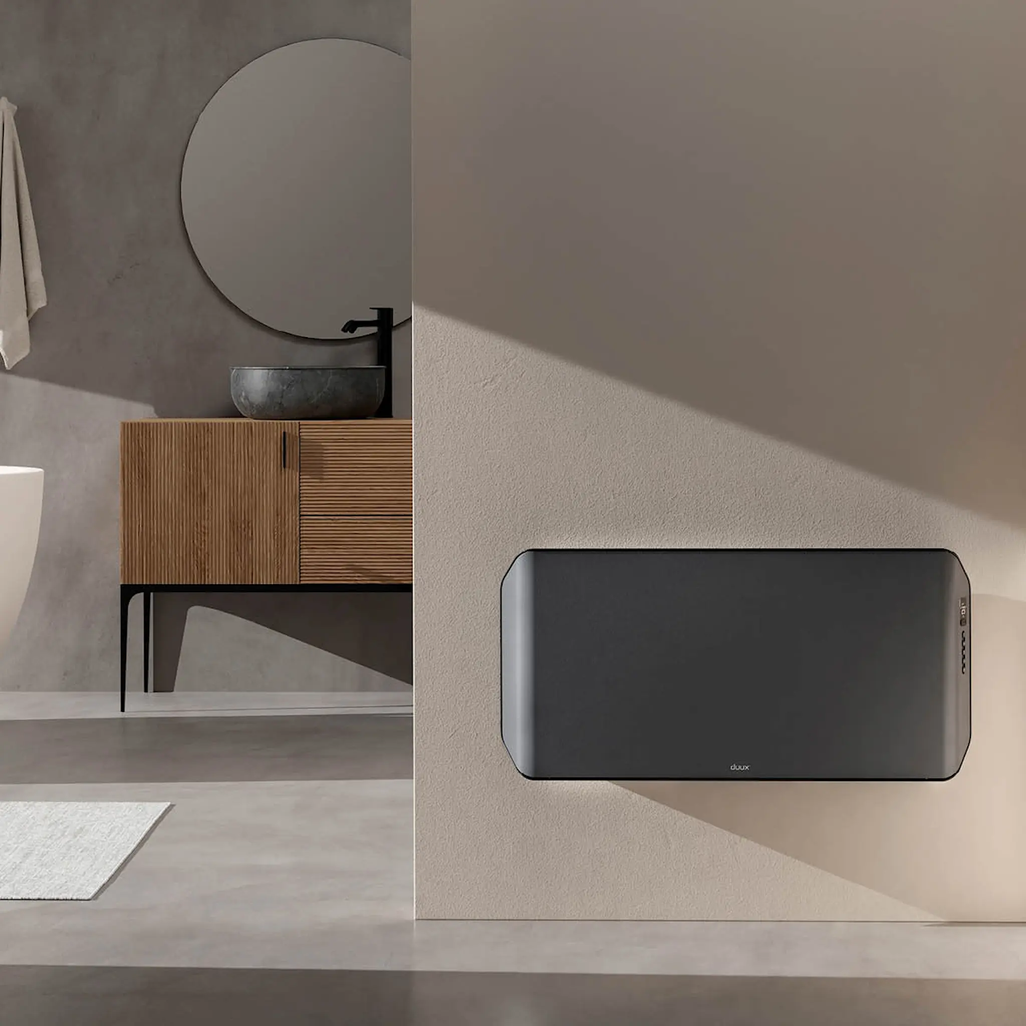 Duux Edge element 1500 W grå