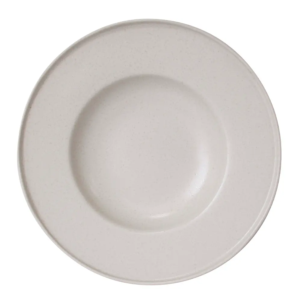 White Satin Syvä lautanen 29 cm White Snow