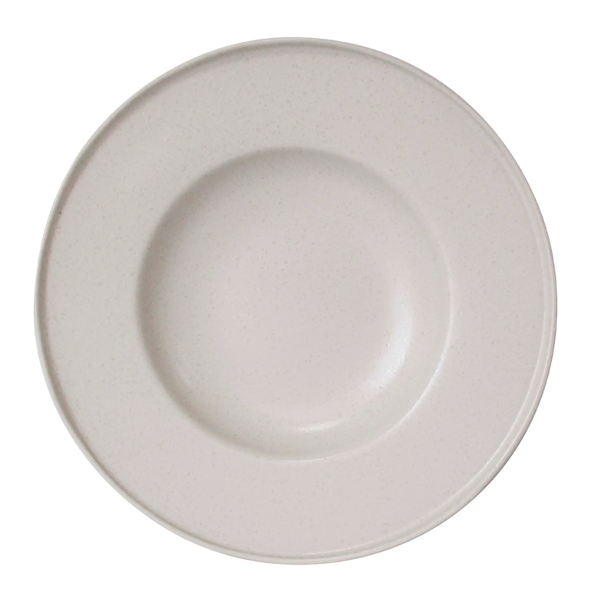 Modern House White Satin Tallrik Djup 29 cm White Snow