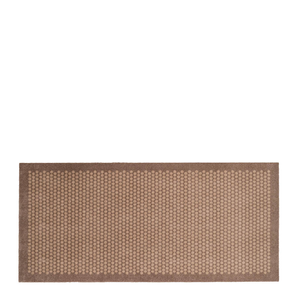 Tica Copenhagen Dot gulvmatte 200x90 cm beige