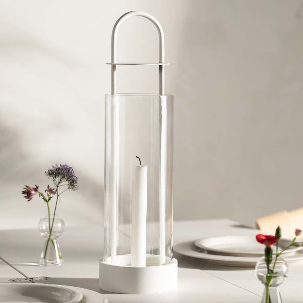 Design House Stockholm Lotus lanterne hvit