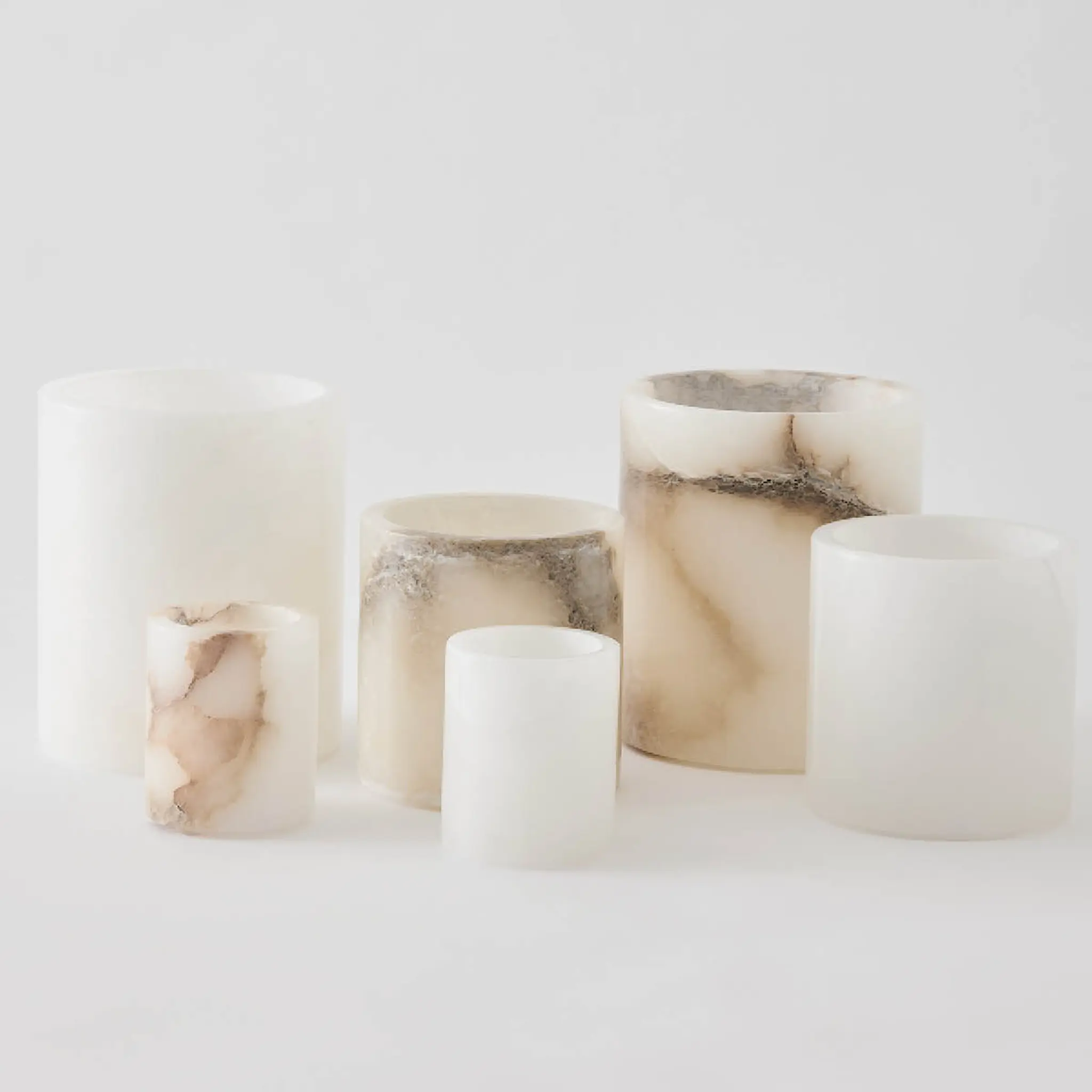 Tell Me More Alabaster Kynttilälyhty M 12 cm