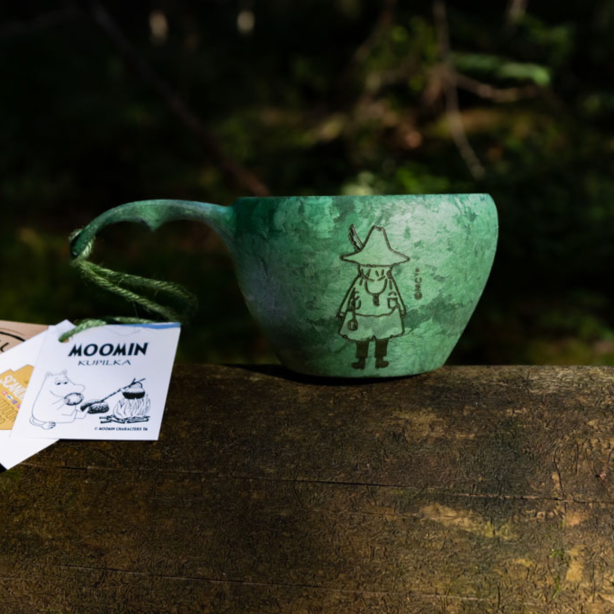 Kupilka Mumin kåsa 37 cl Snusmumriken grön