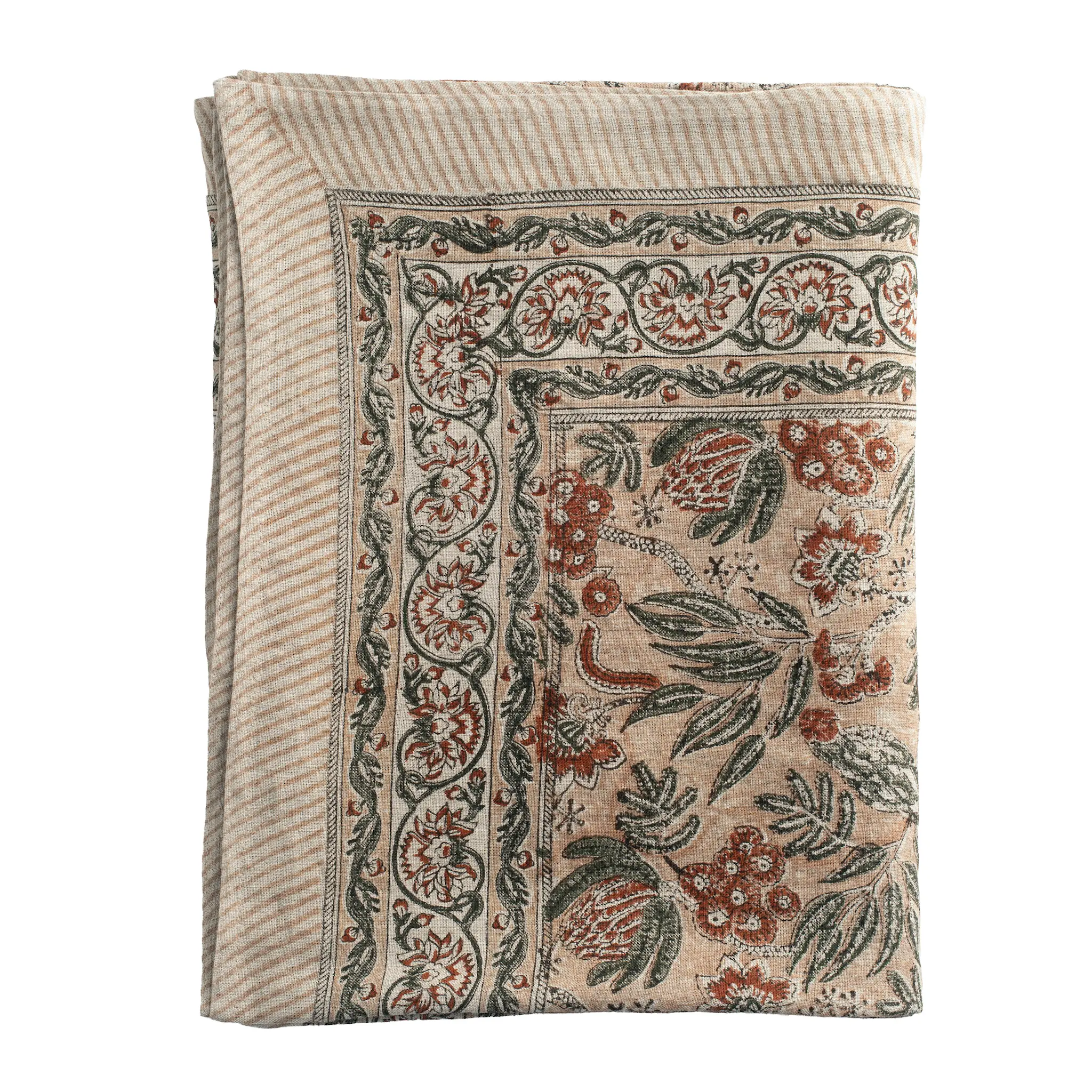 Chamois Parrot duk linne 170x350 cm dusty peach