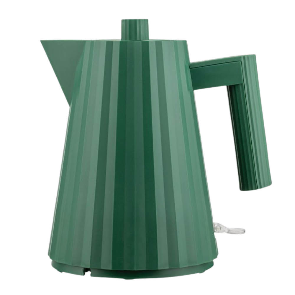 Alessi - Plissé Vedenkeitin 1 L 2400W Vihreä