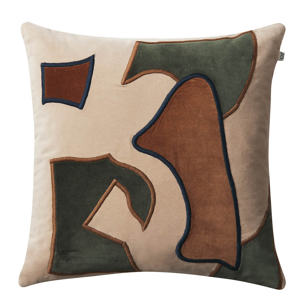 Chhatwal & Jonsson Dori putetrekk velur 50x50 cm Tan/Multi