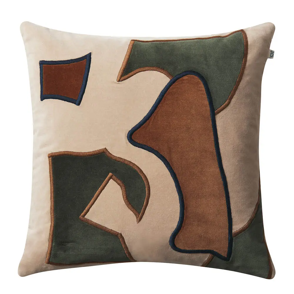 Dori putetrekk velur 50x50 cm Tan/Multi