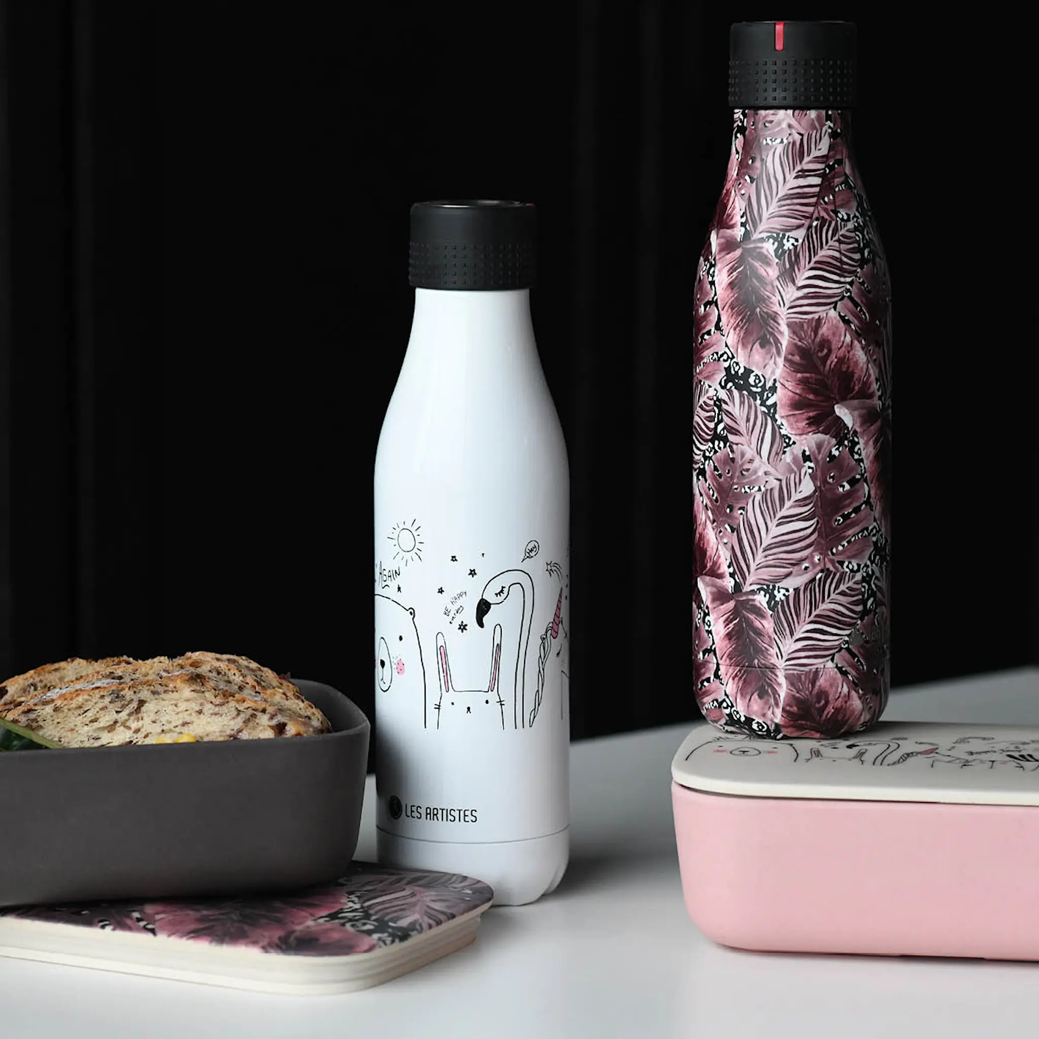 Les Artistes Bottle Up Design Termosflaska 50 cl Vit