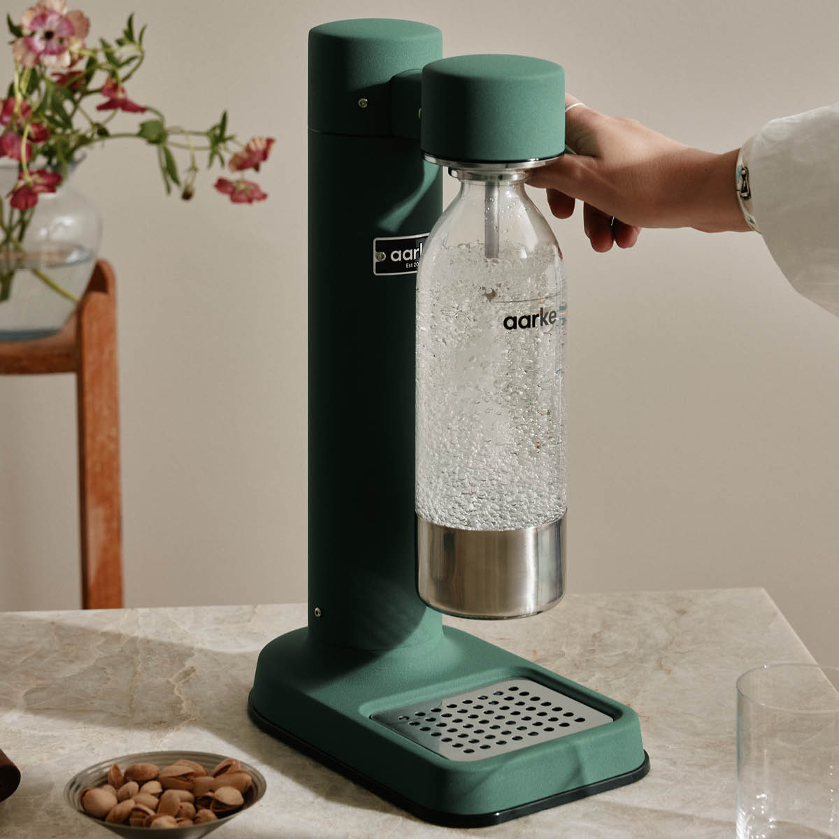 Aarke Aarke Carbonator 3 Hiilihapotuslaite Heritage Green