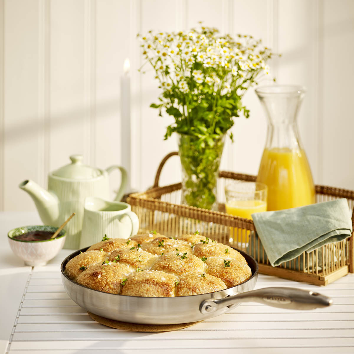 Scanpan Accessories Magneettinen Pannunalunen18 cm Bambu