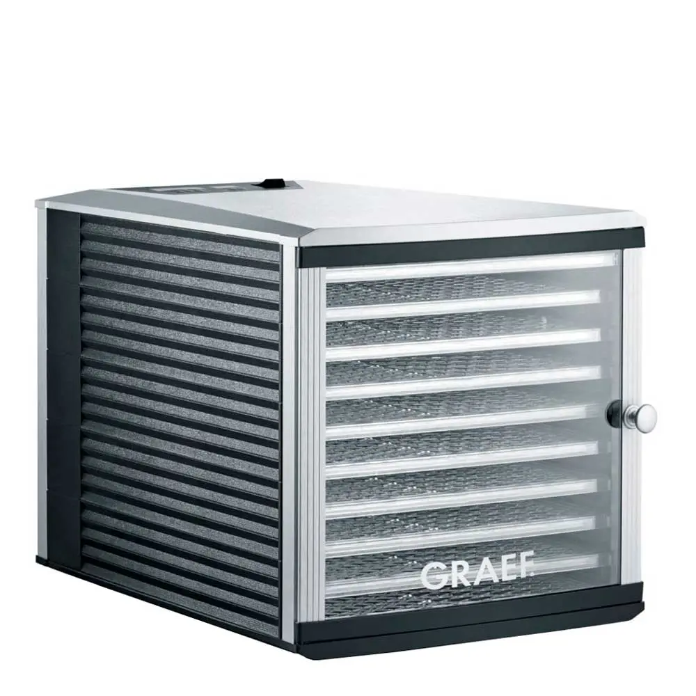 Dehydrator DA510 10 plater stål/svart
