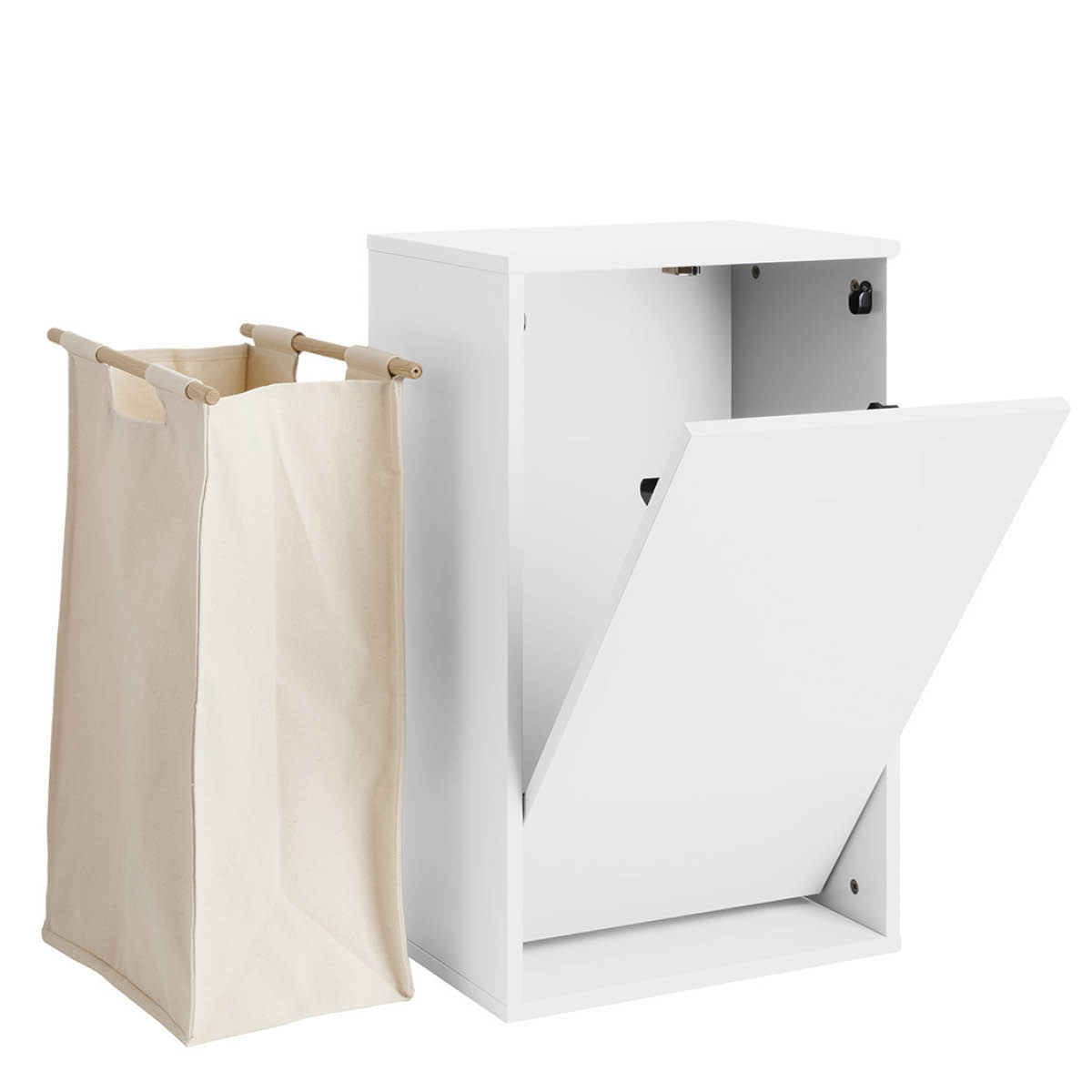 ReCollector Laundry Boks Pyykkikori 30x43x70 cm Brilliant White