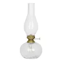 Elisabeth Fotogenlampa rund 28 cm Klar/Mässing