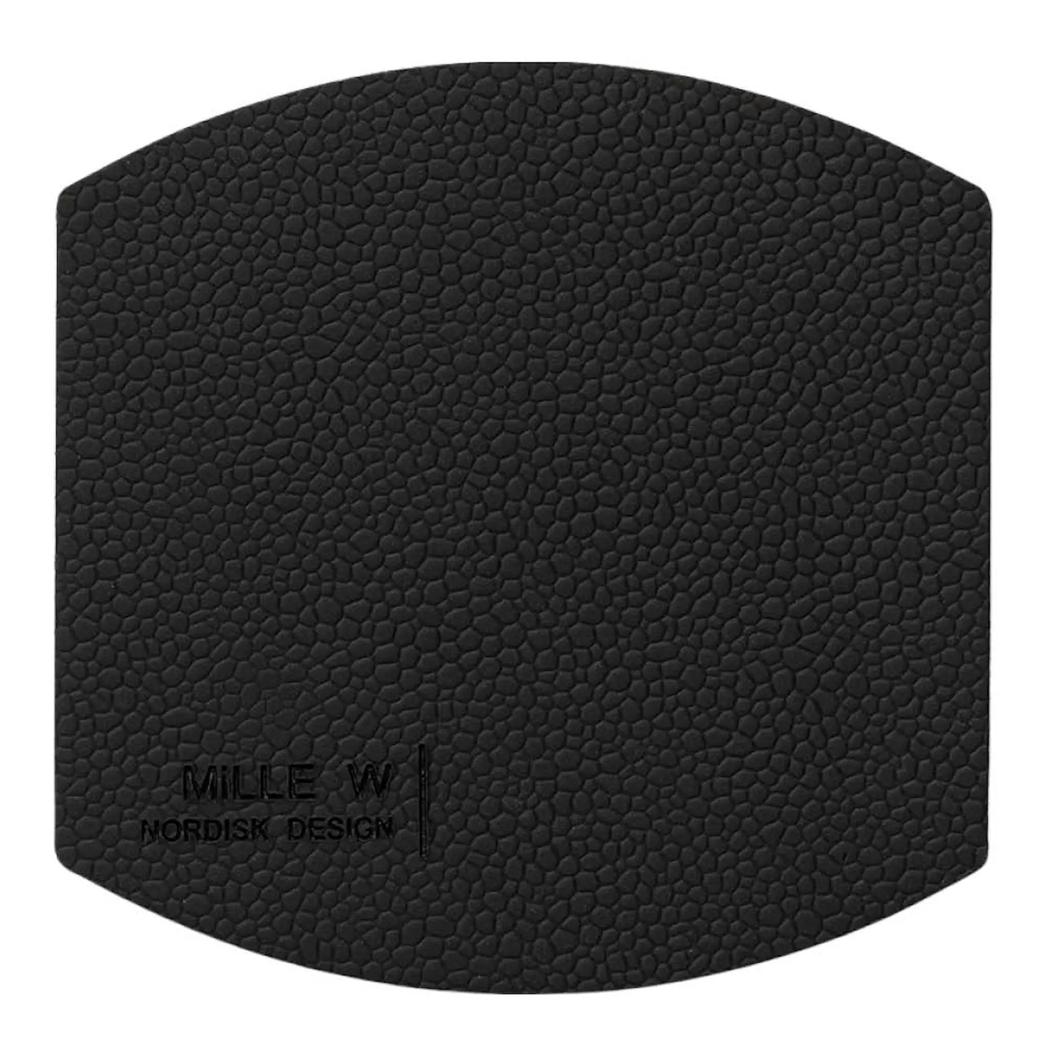 MiLLE W NORDISK DESIGN Ellips Lasinalunen 10x10 cm Musta