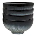 Halo Skål 13 cm 4-pack Blå-svart