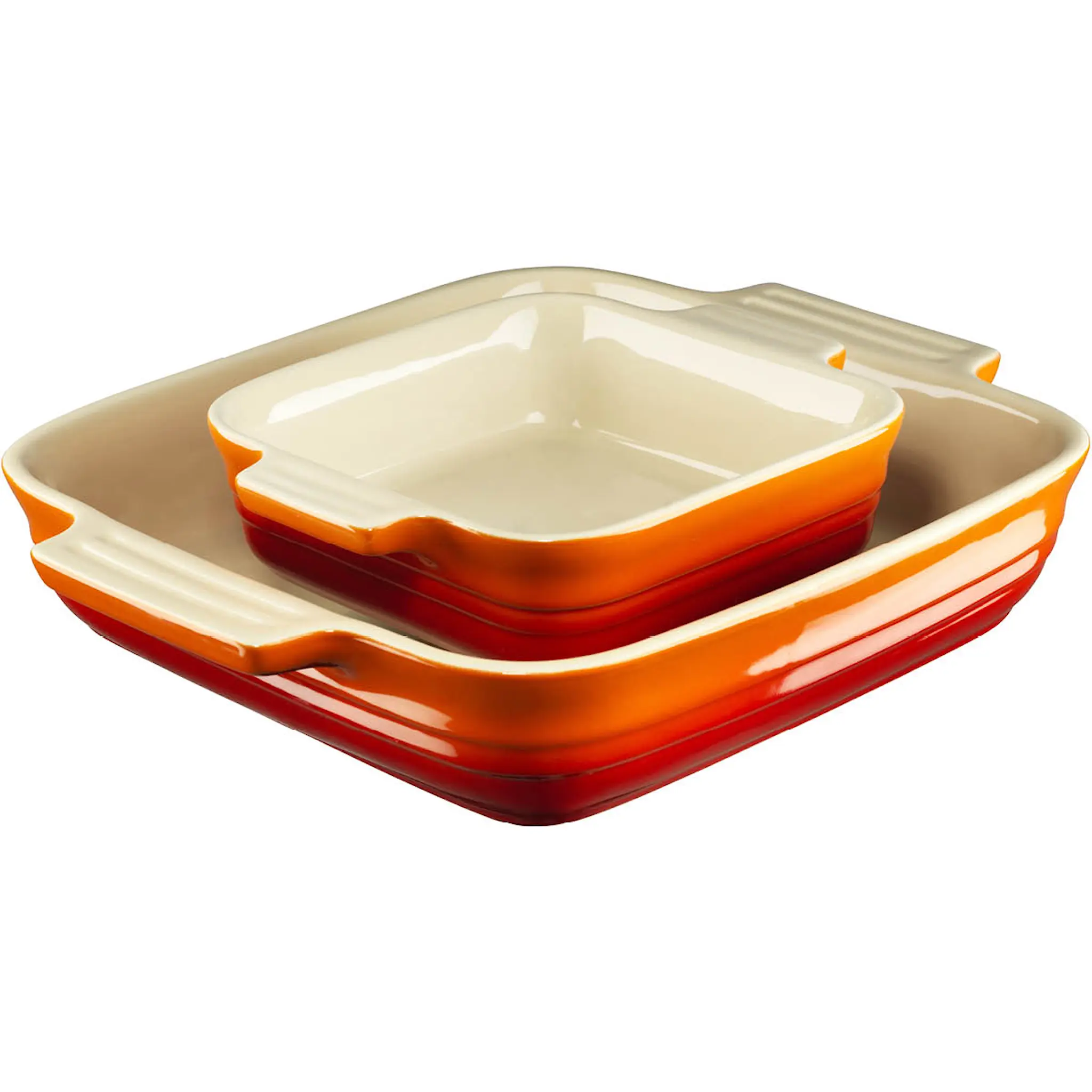 Le Creuset Ugnsformset 23+13 cm volcanic