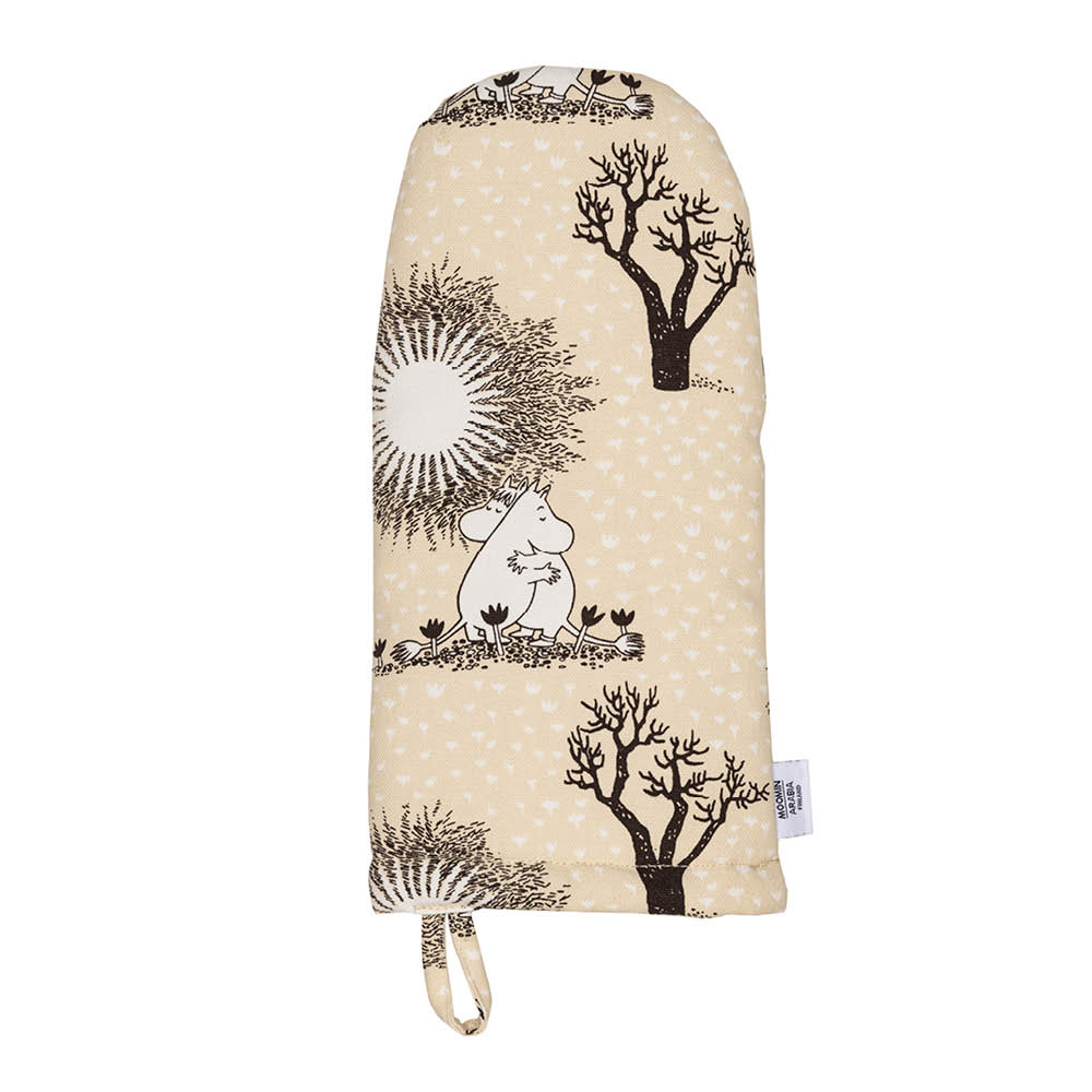 Moomin Arabia Mumin grytvante 15x34 cm Kärlek beige