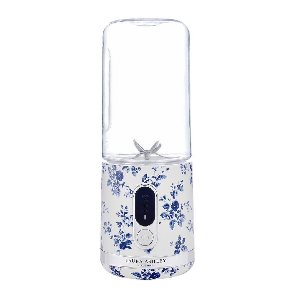 Laura Ashley - China Rose Kannettava Tehosekoitin Sininen/Valkoinen