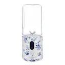 Bärbar smoothieblender 45 cl China Rose blå/vit