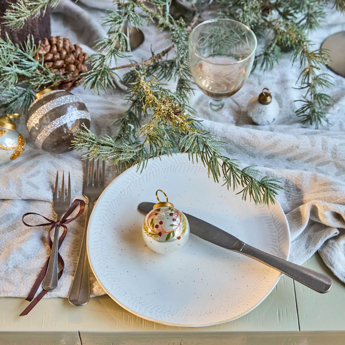 House Doctor Serve lunsjtallerken 22,5 cm 4 stk off-white