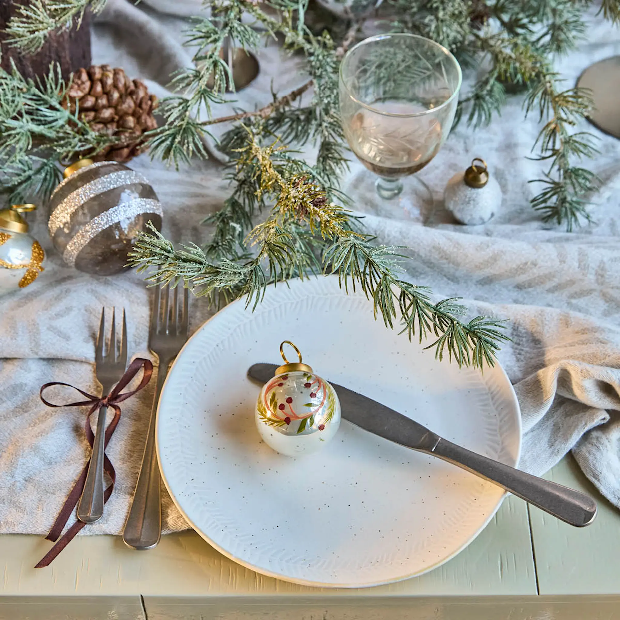 House Doctor Serve lunsjtallerken 22,5 cm 4 stk off-white