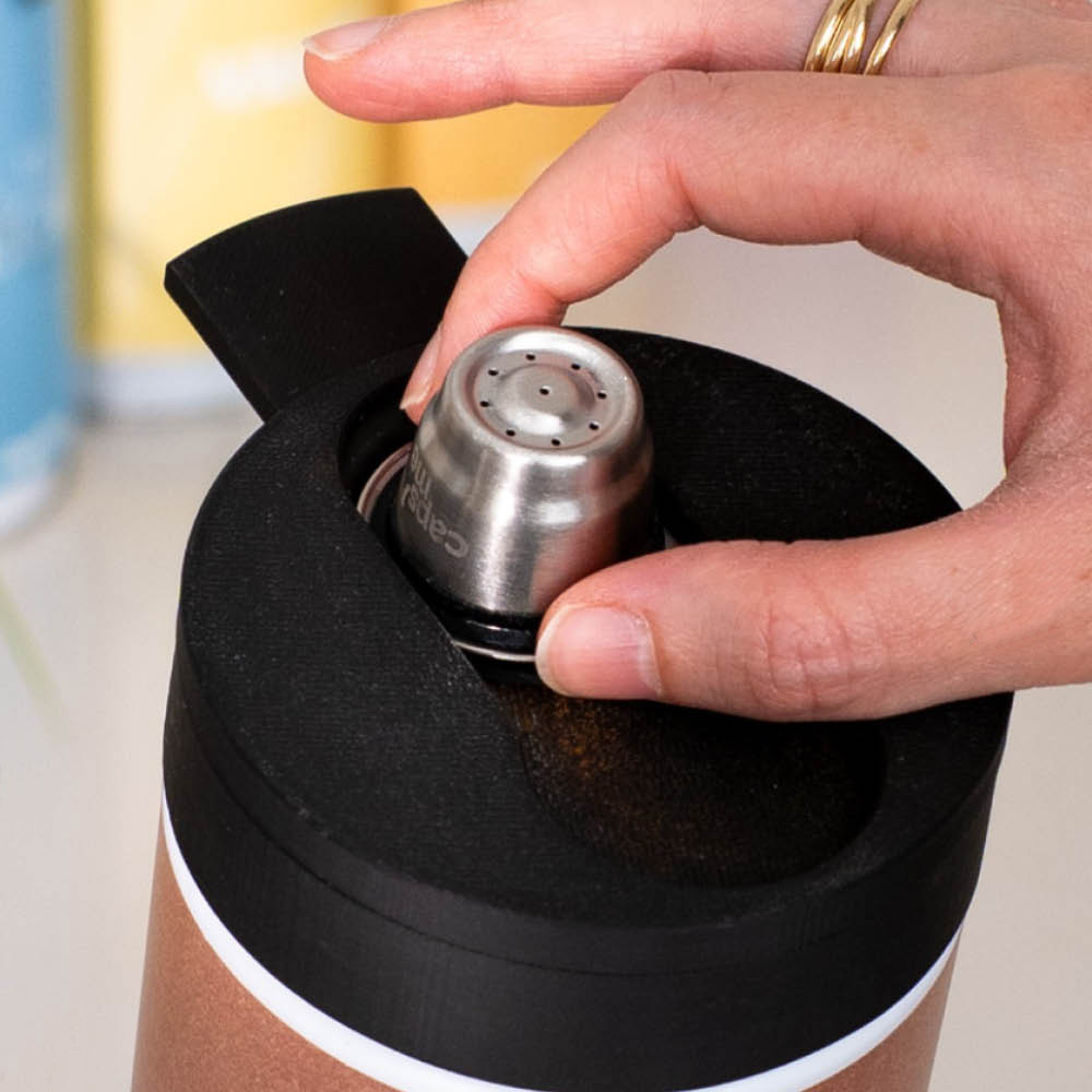 Caps Me Kaffekapselset 2 kapslar/48 papperslock