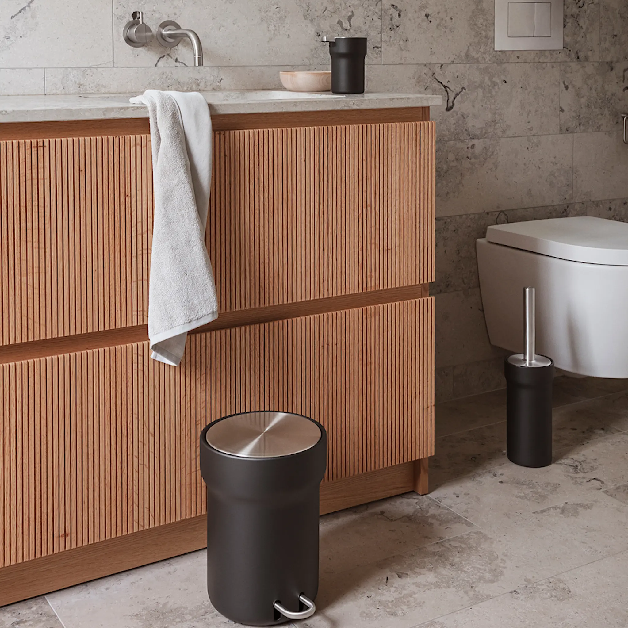 Eva Solo Citadel toalettborste 40 cm svart