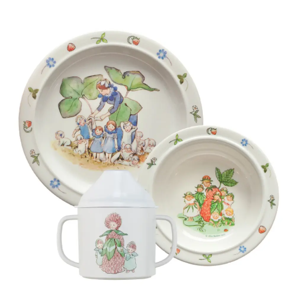 Elsa Beskow Lasten astiasto 3 osaa Kukkalapset