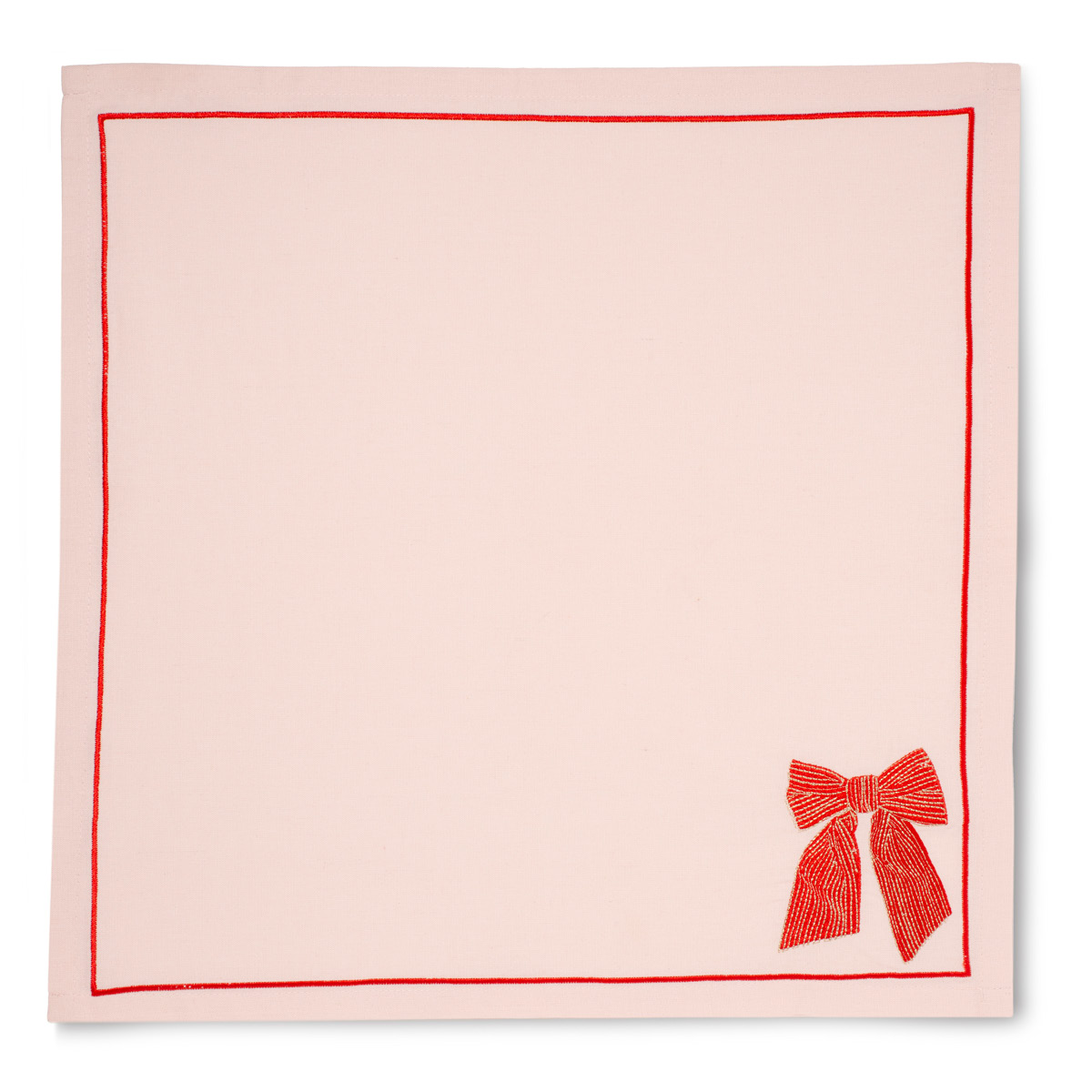 Vondels Santa's Favorites servett 45 cm 2-pack Rosett rosa