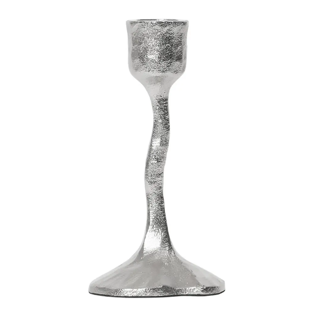 Amy Kynttilänjalka 7,5x15 cm Hopea