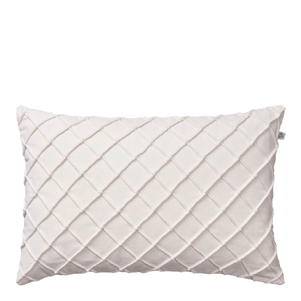 Chhatwal & Jonsson Deva kuddfodral sammet 40x60 cm Ivory