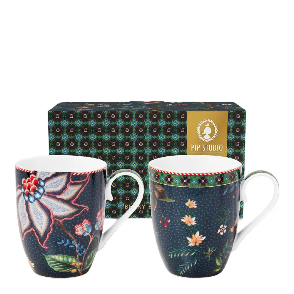 Berry Blues Muki 36,5 cl 2 kpl Sininen