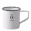 Emaljmugg mini 12 cl Pause