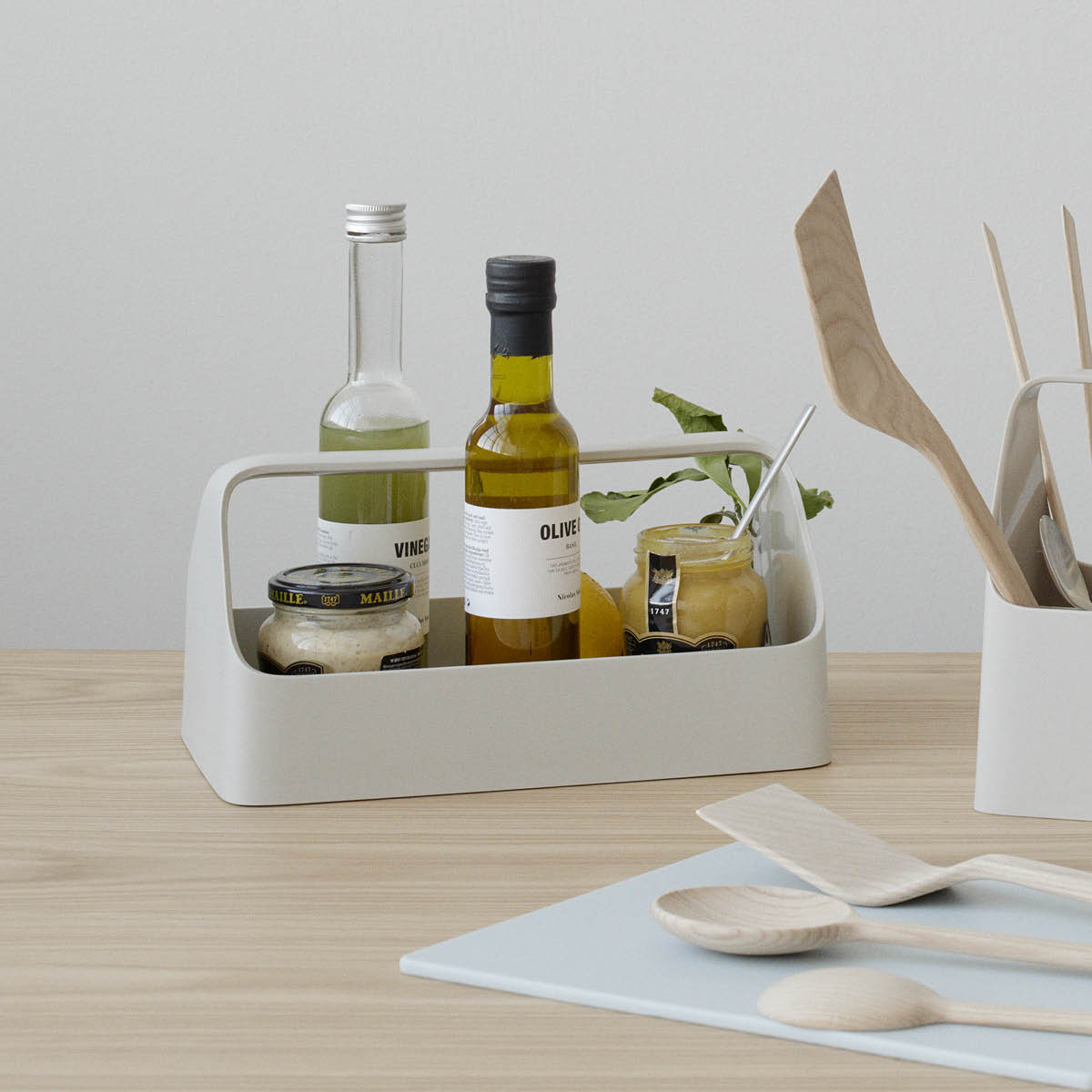 RIG-TIG Handy-Box Säilytyslaatikko 28x18 cm Vaaleanharmaa