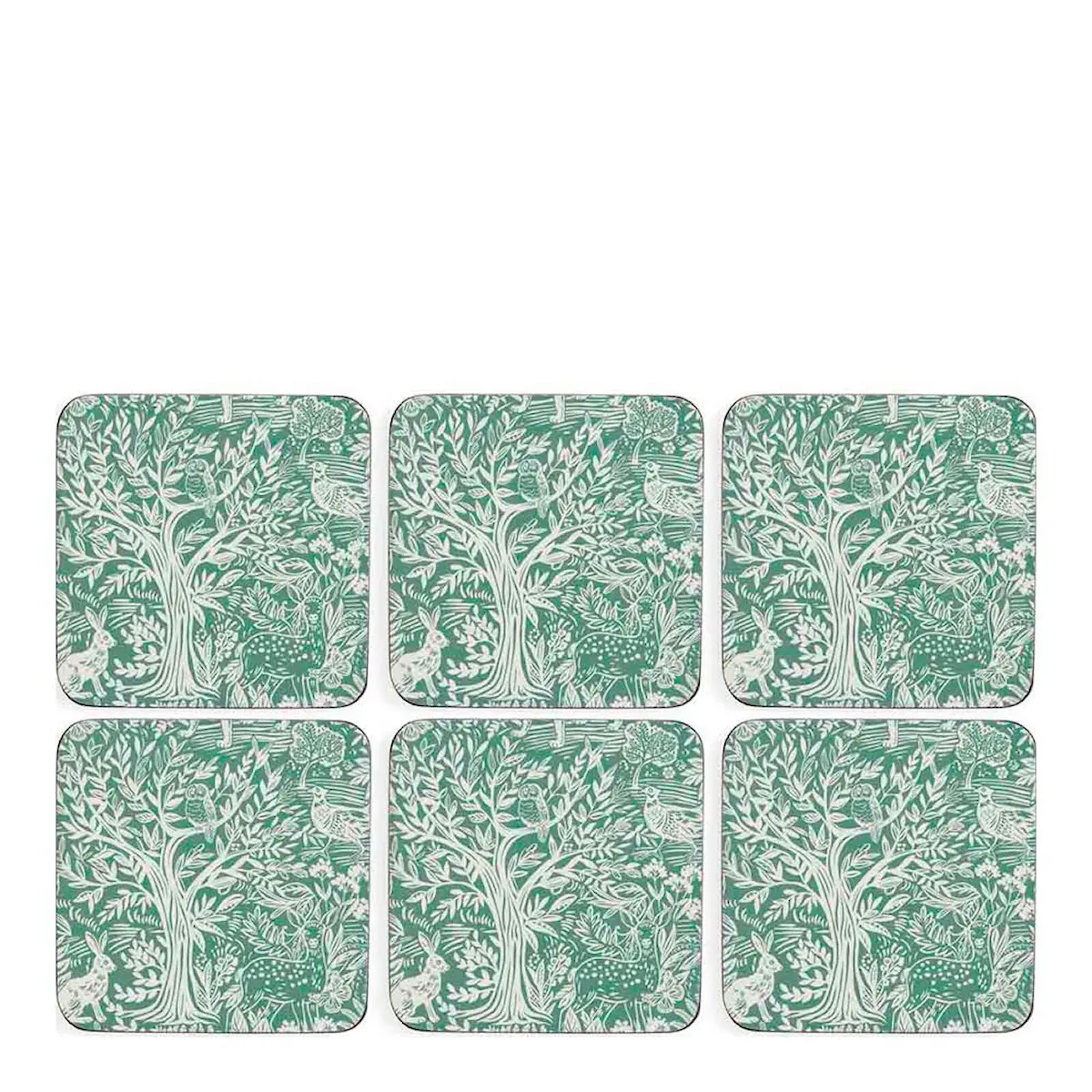 Pimpernel Tapestry glasunderlägg 10,5 cm 6-pack