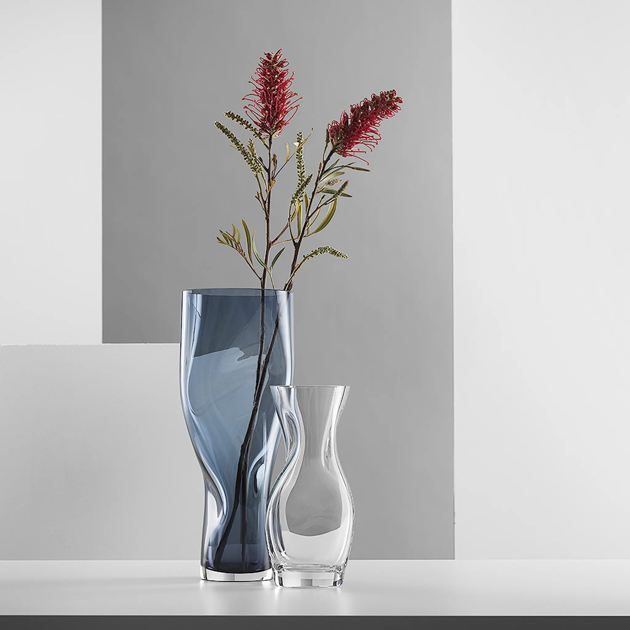 Orrefors Squeeze Maljakko 23 cm Kirkas