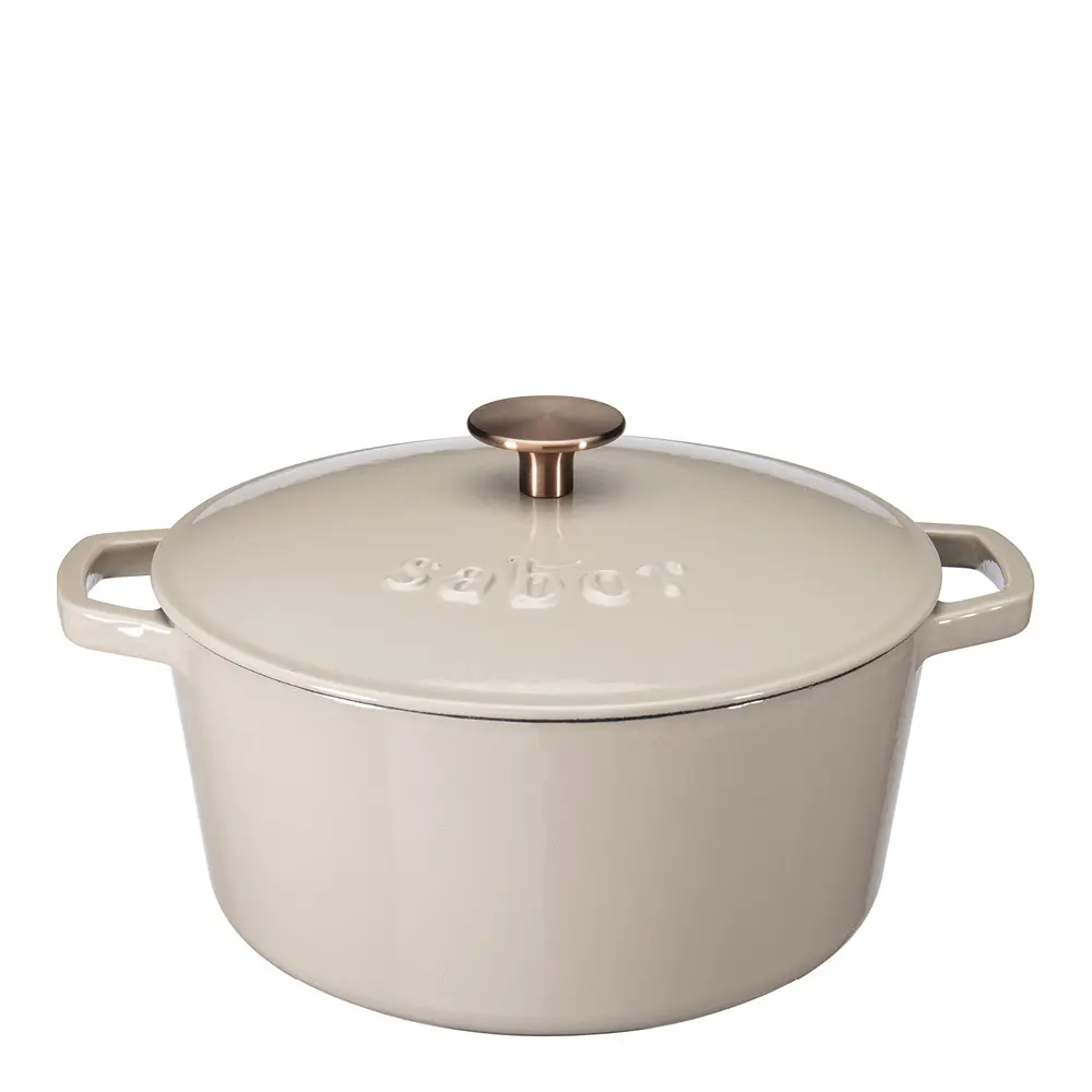 Sabor Valurautapata 24 cm 4,4 L Harmaa