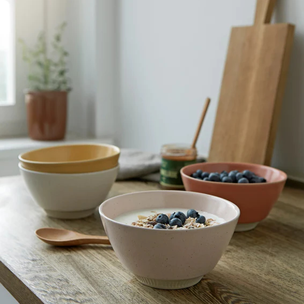 Knabstrup Keramik Colorit Skål 14 cm Rosa