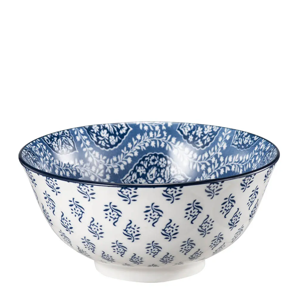 Sakura skål 15,5 cm 67 cl blå/hvit