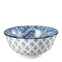 Sakura skål 15,5 cm 67 cl blå/vit