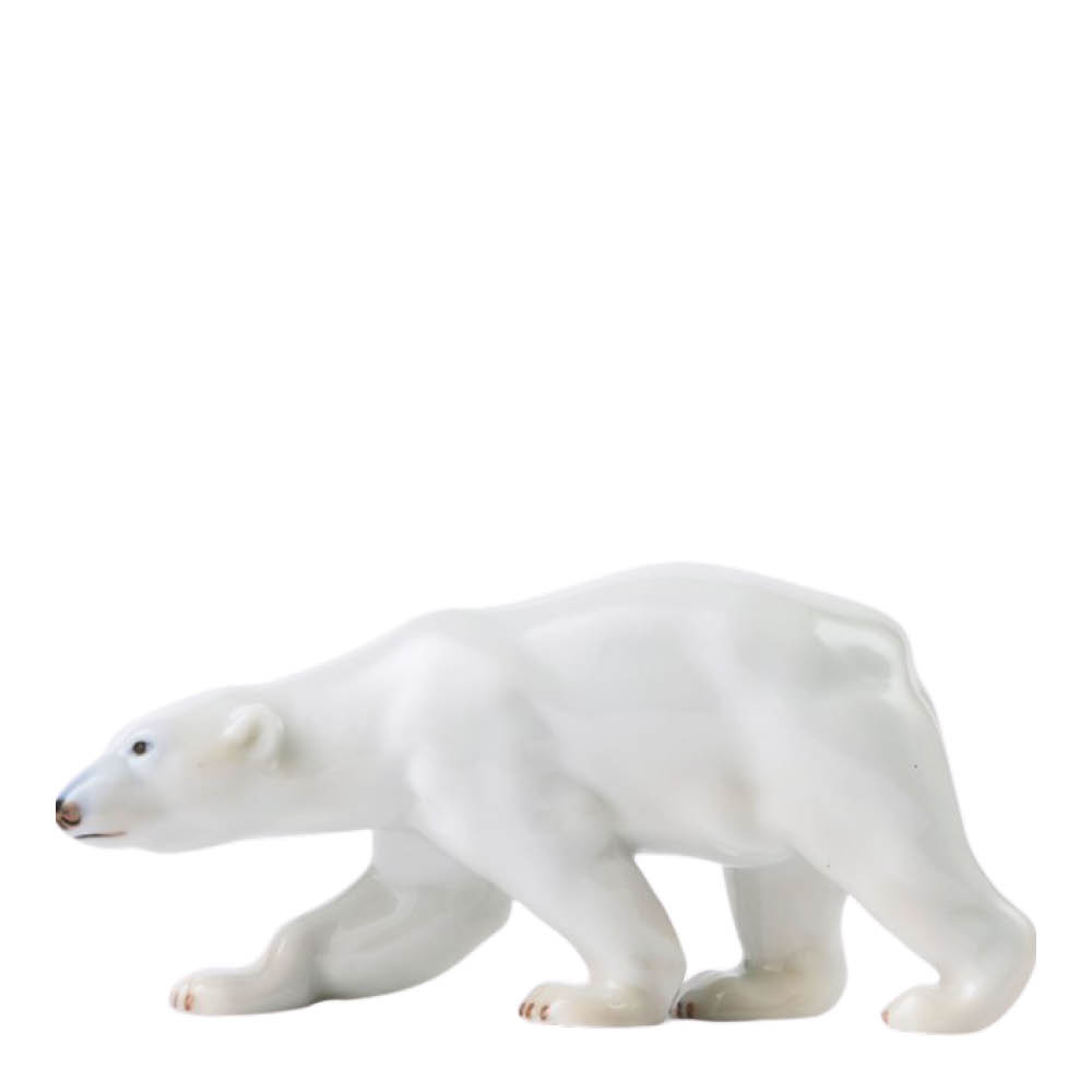 Royal Copenhagen Figurines isbjörn figur 6 cm vit