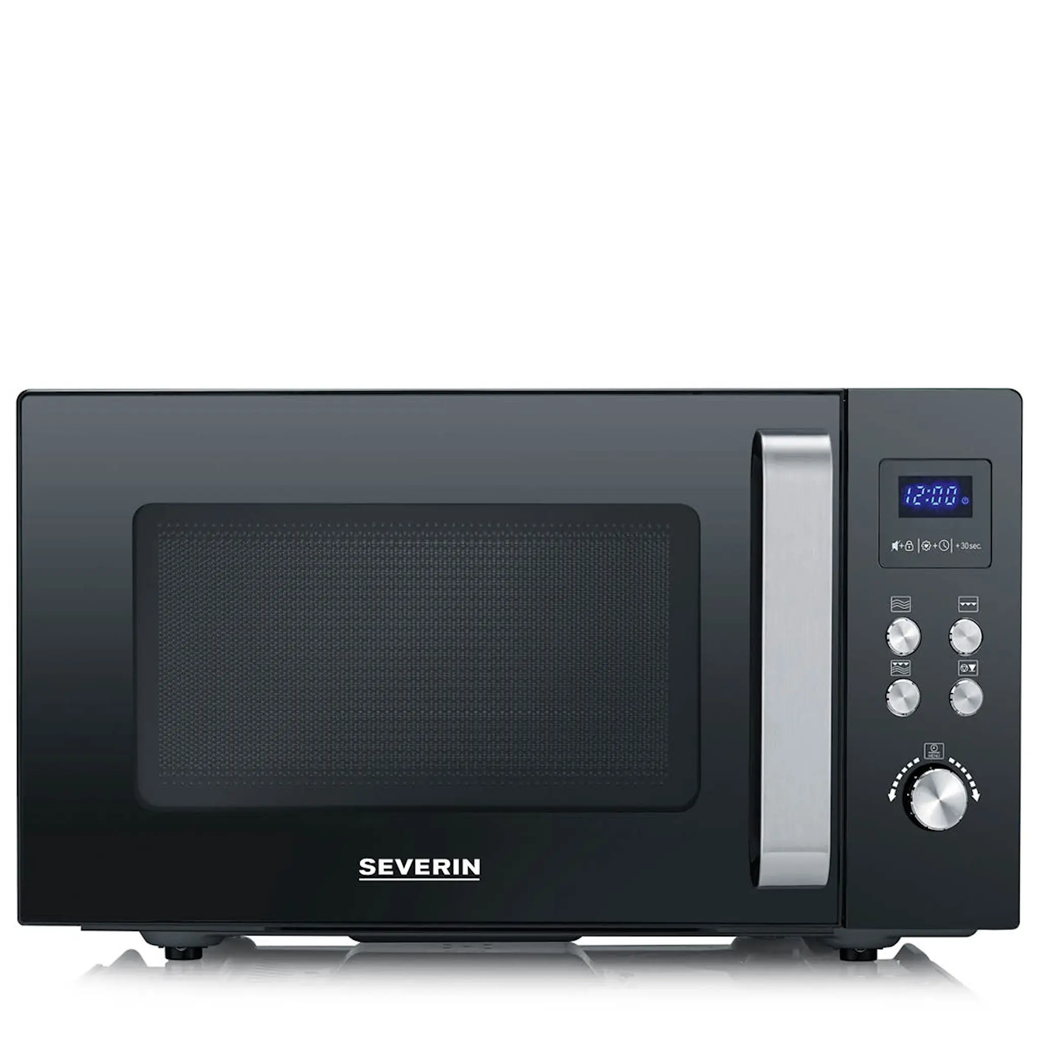 Severin Mikrovågsugn MW7763 med keramisk botten och grill 25 L 900W