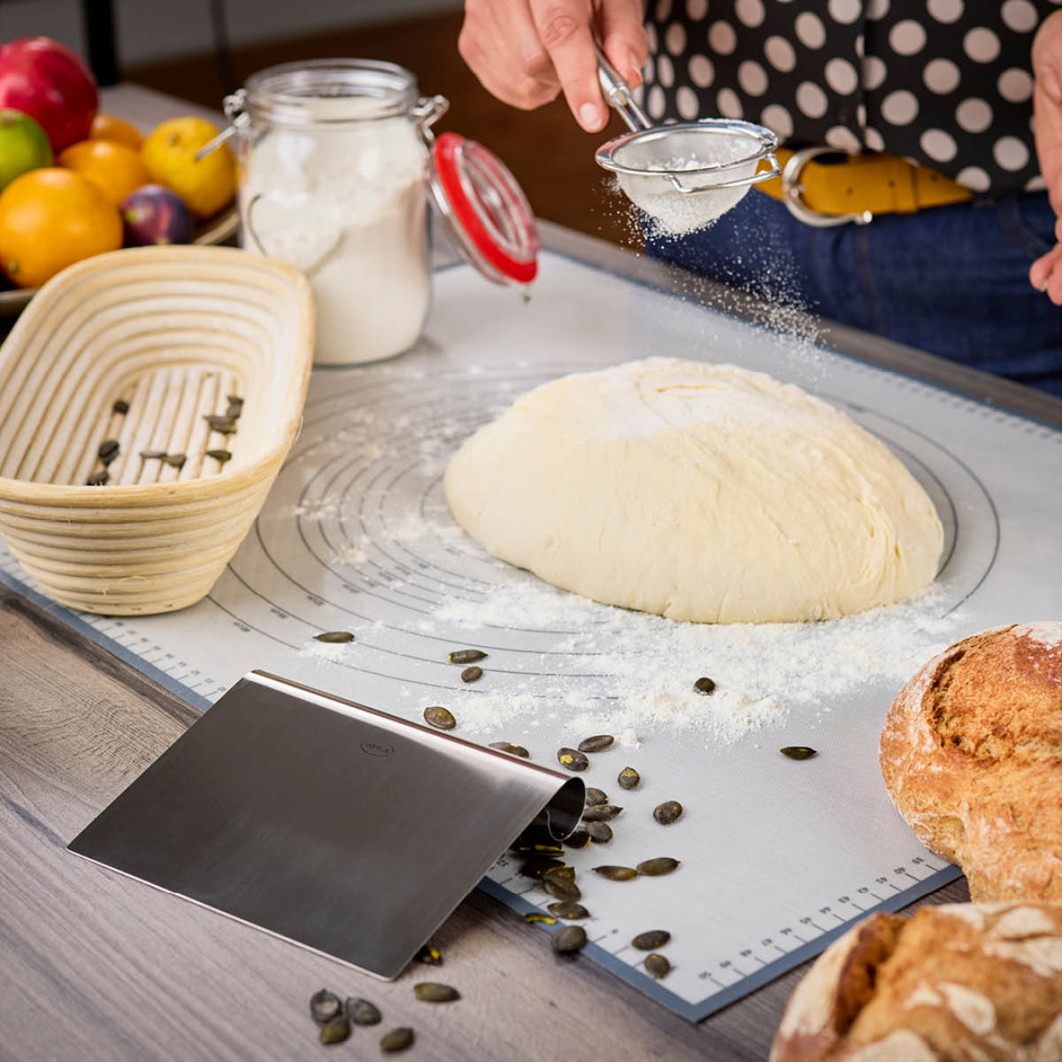 Rösle Tesil/sikt 8x19,5 cm stål