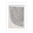 The Poster Club x Leise Dich Abrahamsen poster 50x70 cm curves black