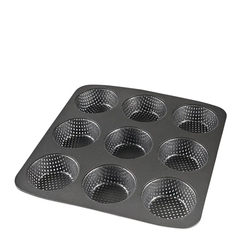 Bolleform for 9 boller stål