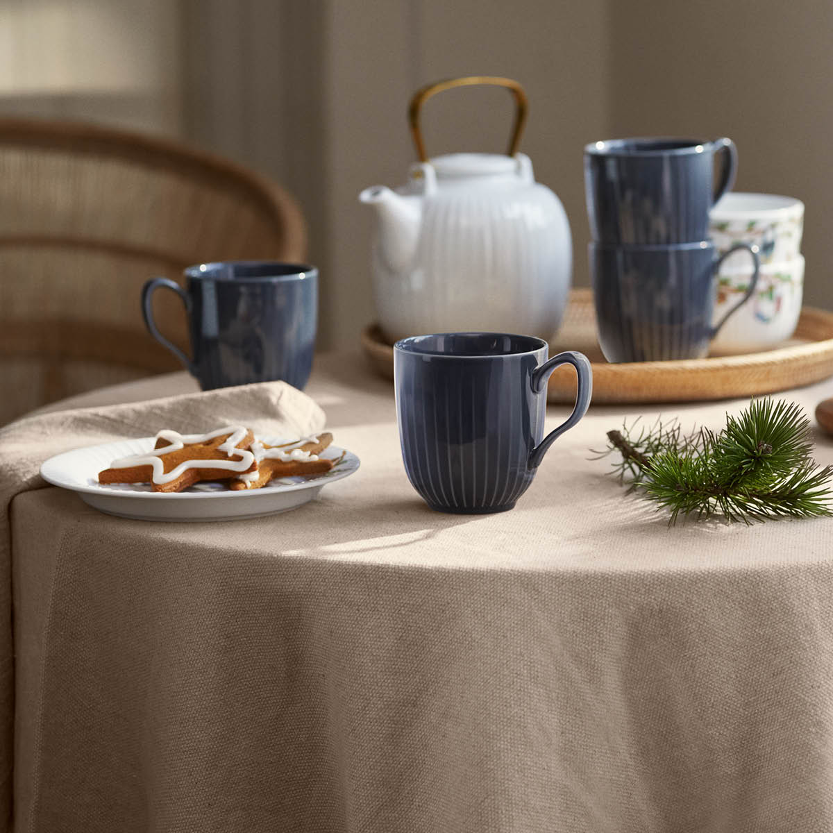 Kähler Hammershøi Muki 33 cl Antrasiittiharmaa