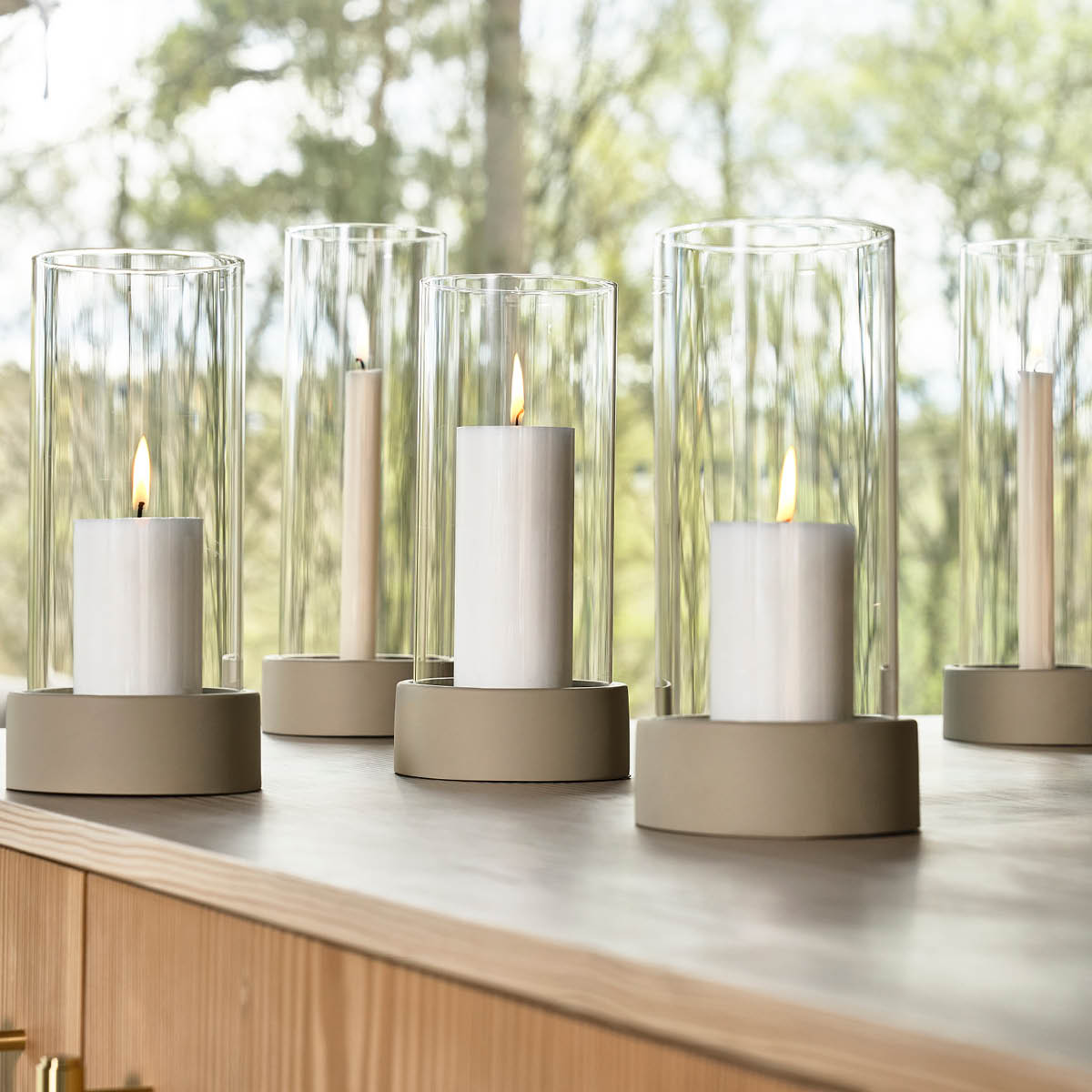 Villa Collection Nord hurricane Lyhty 11,5x31 cm Kerma