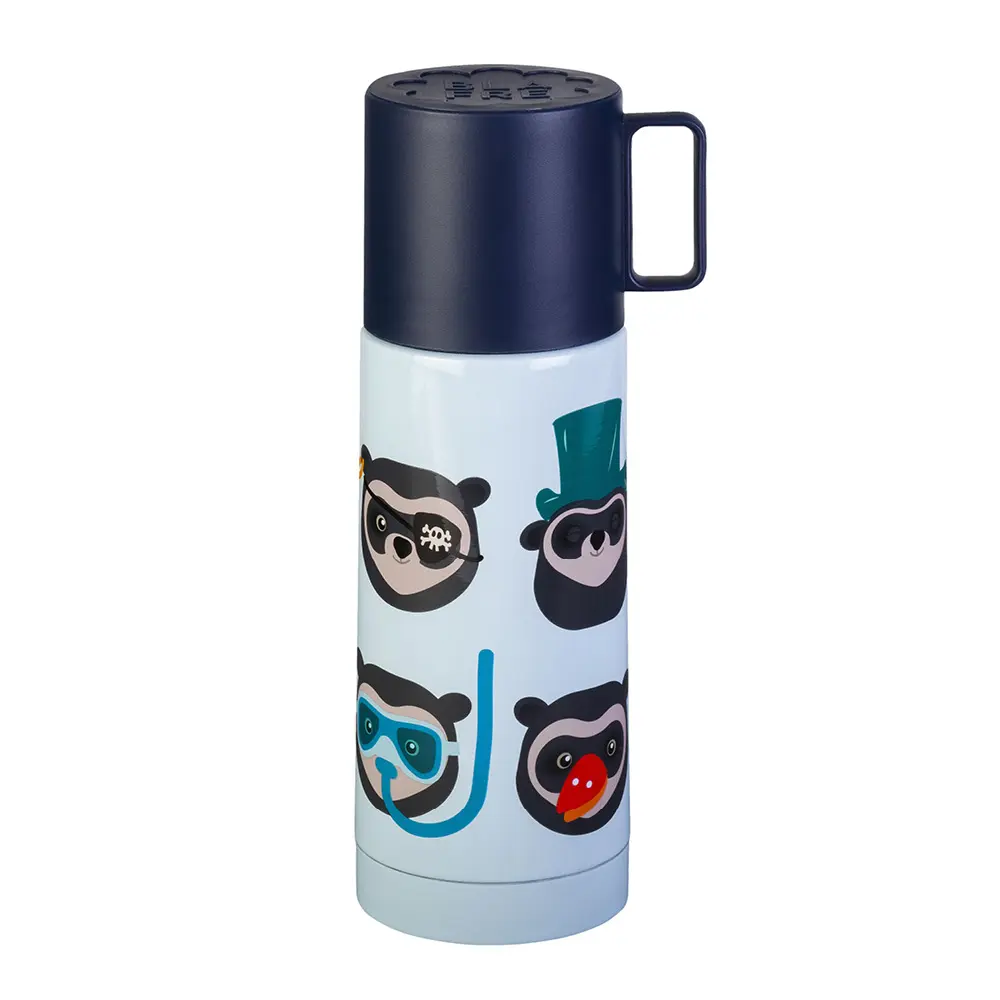 Termospullo Brillebjörn 350 ml Vaaleansininen