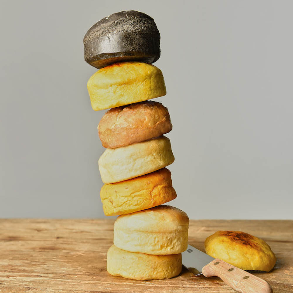 Lurch Flexiform BurgerBun bakform för 6-pack hamburgerbröd à 10 cm